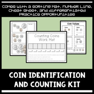 counting and identifying coins